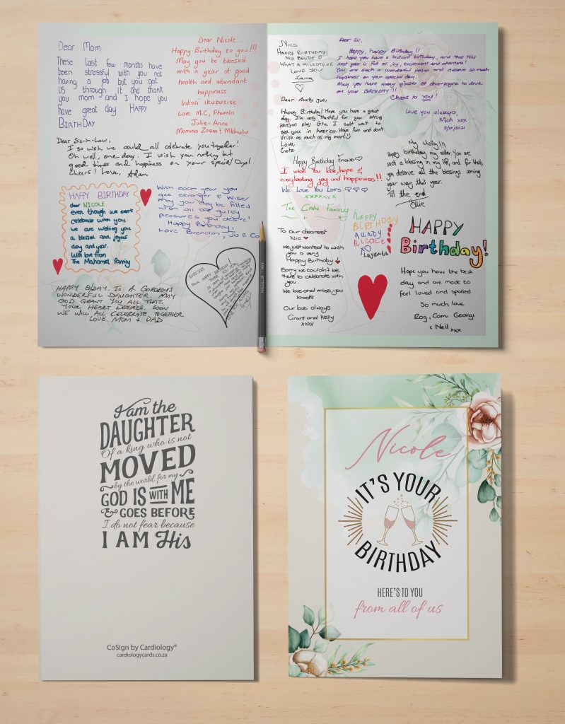 CoSign by Cardiology is a group greeting card that can be signed digitally and printed physically.