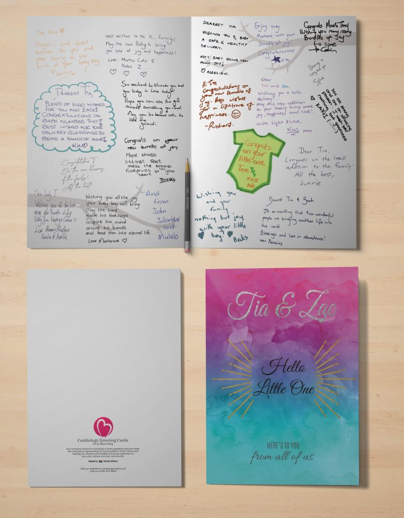 CoSign by Cardiology is a group greeting card that can be signed digitally and printed physically.