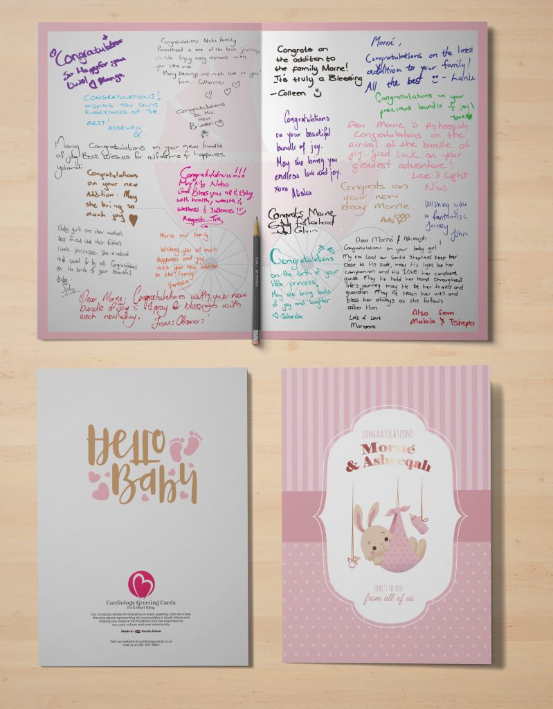 CoSign by Cardiology is a group greeting card that can be signed digitally and printed physically.